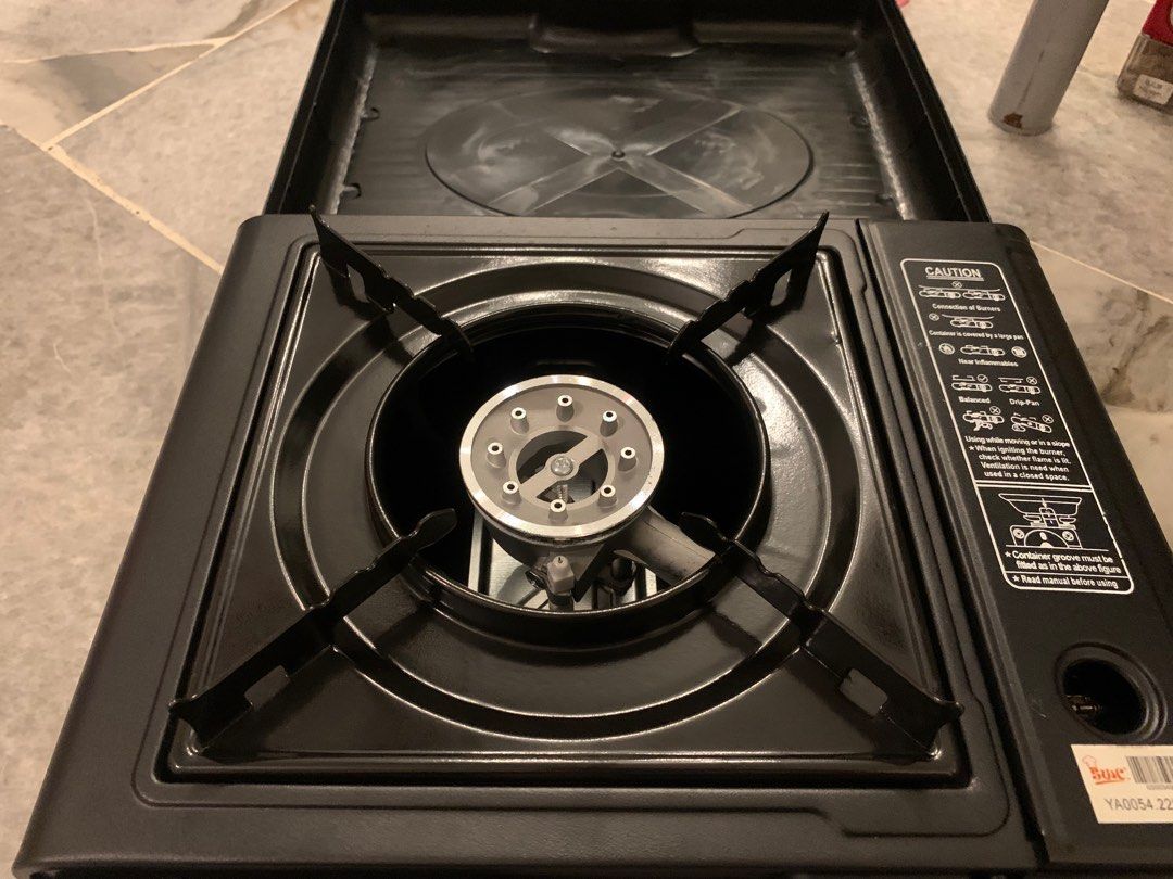 Portable gas stove 2in1, TV & Home Appliances, Kitchen Appliances