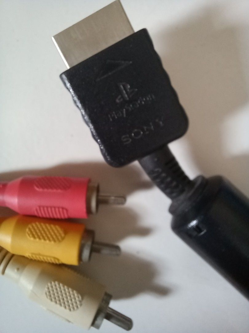 Ps1 Ps2 Ps3 AV Component Cable, Video Gaming, Gaming Accessories