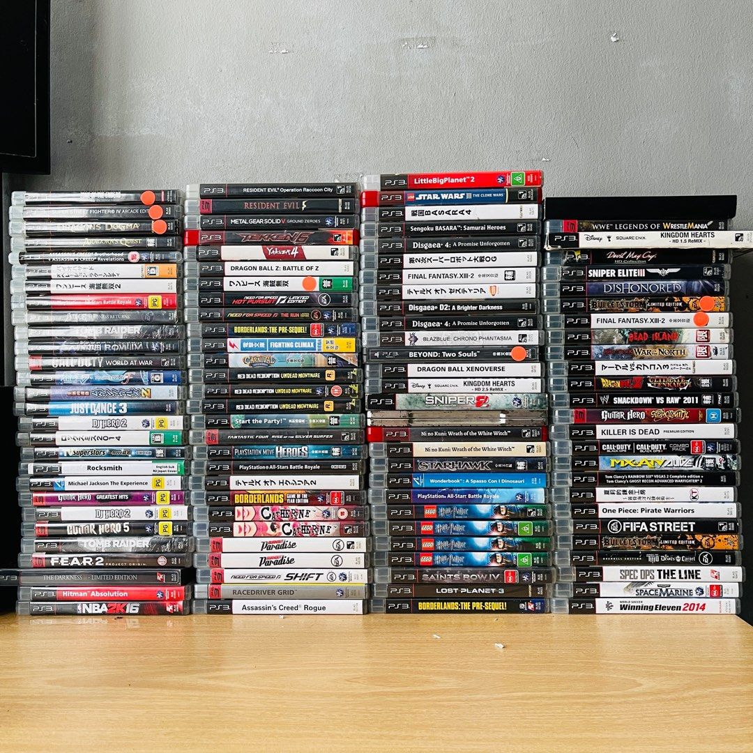 Ps3 games Video Gaming Video Games PlayStation on Carousell