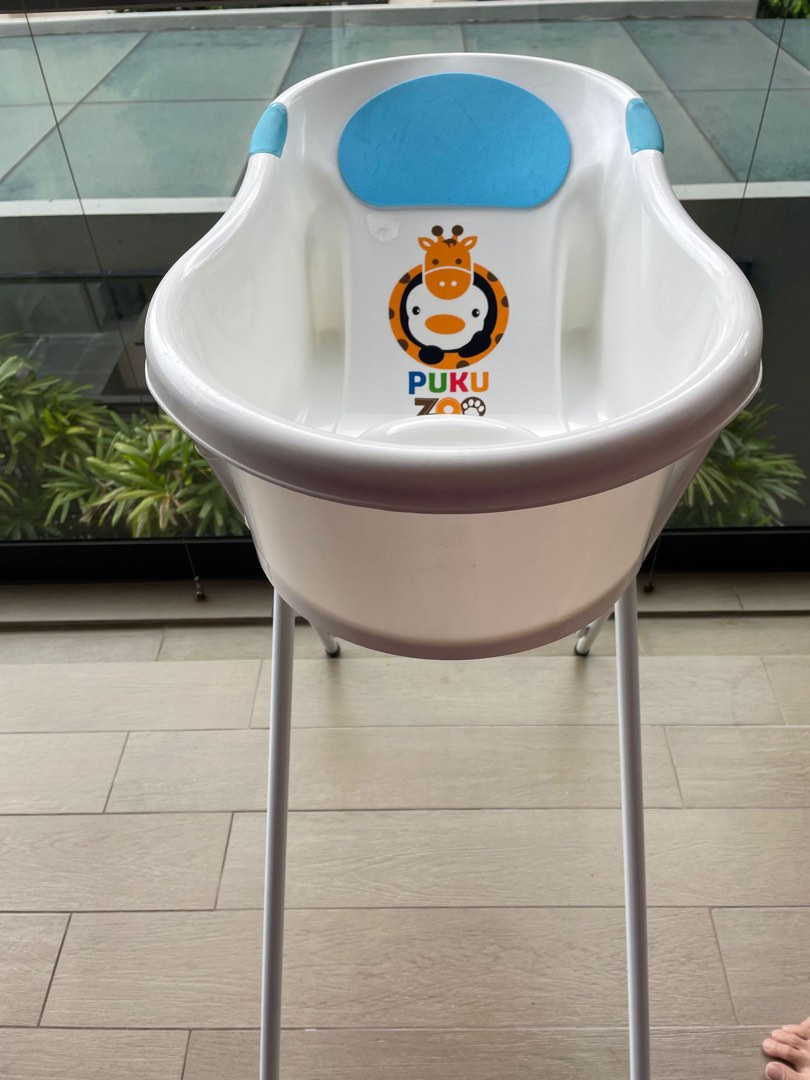 Puku bath new arrivals tub with stand