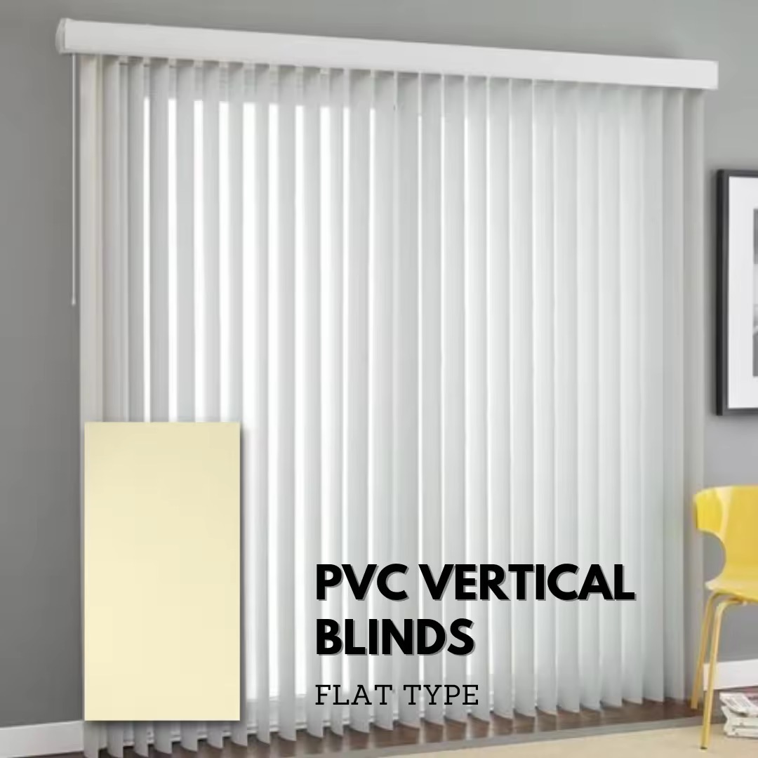 PVC VERTICAL BLINDS (FLAT SLATS) LOSA we customize size [1