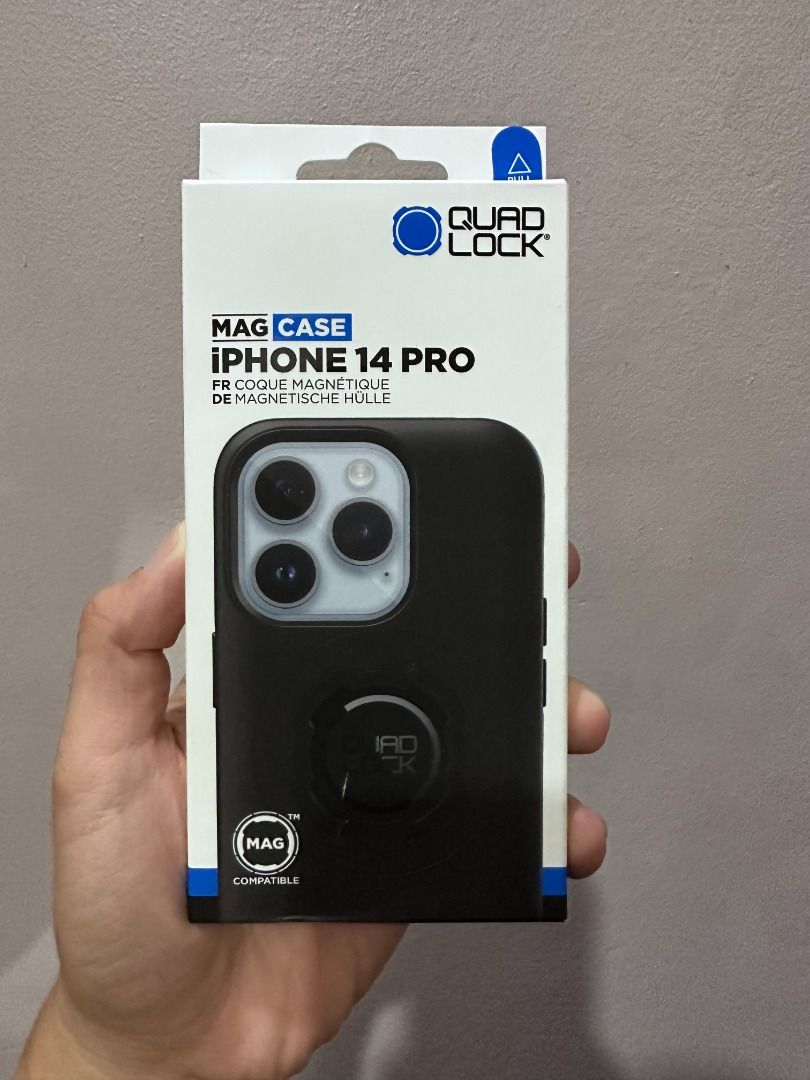 Quadlock Case w/ Magsafe for Iphone 14 pro, Mobile Phones & Gadgets