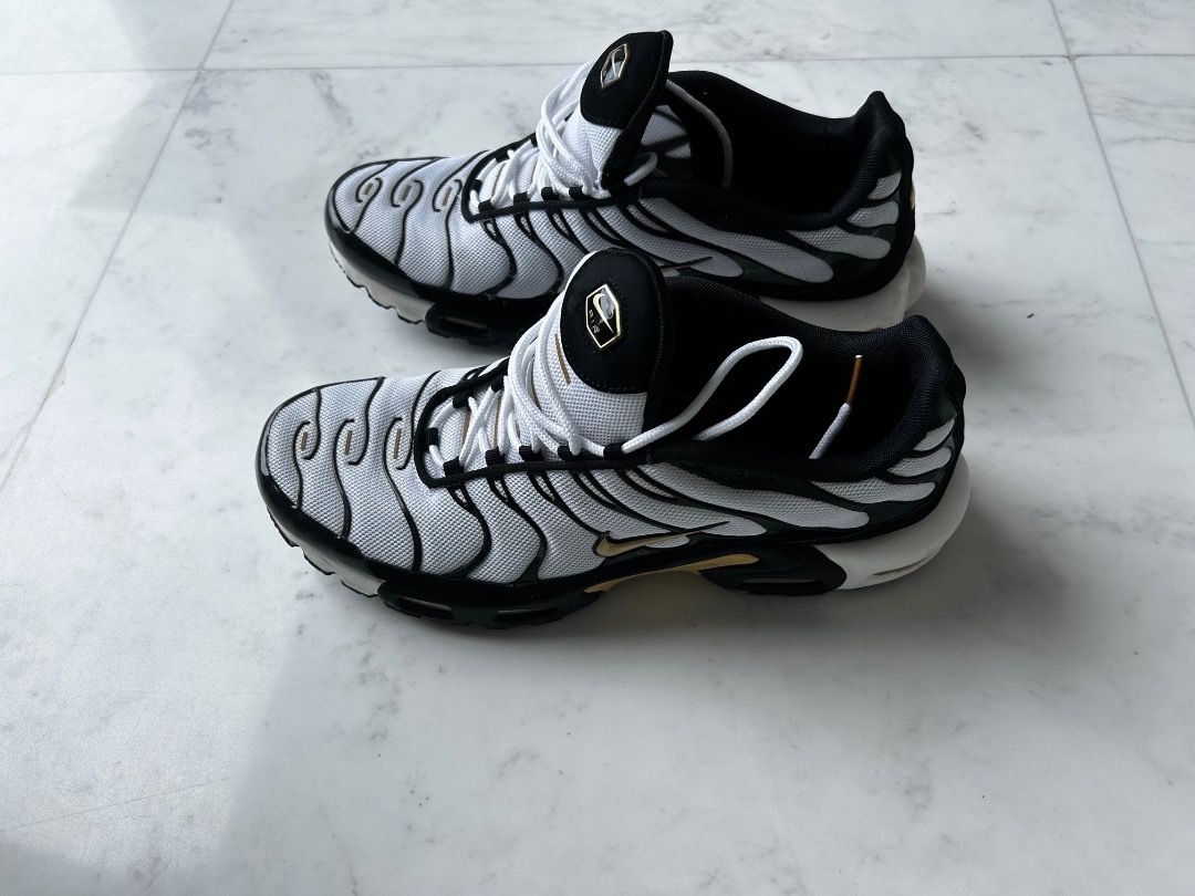 Air max plus new arrivals white metallic gold