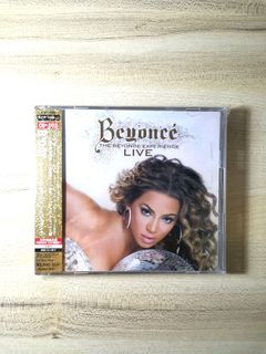 RARE/JAPAN VERSION: BEYONCE- THE BEYONCE EXPERIENCE LIVE JAPAN PRESSING CD WITH OBI STRIP AND COMPLETE JAPANESE LYRIC SHEETS/BOOKLET (NOT VINYL LP)