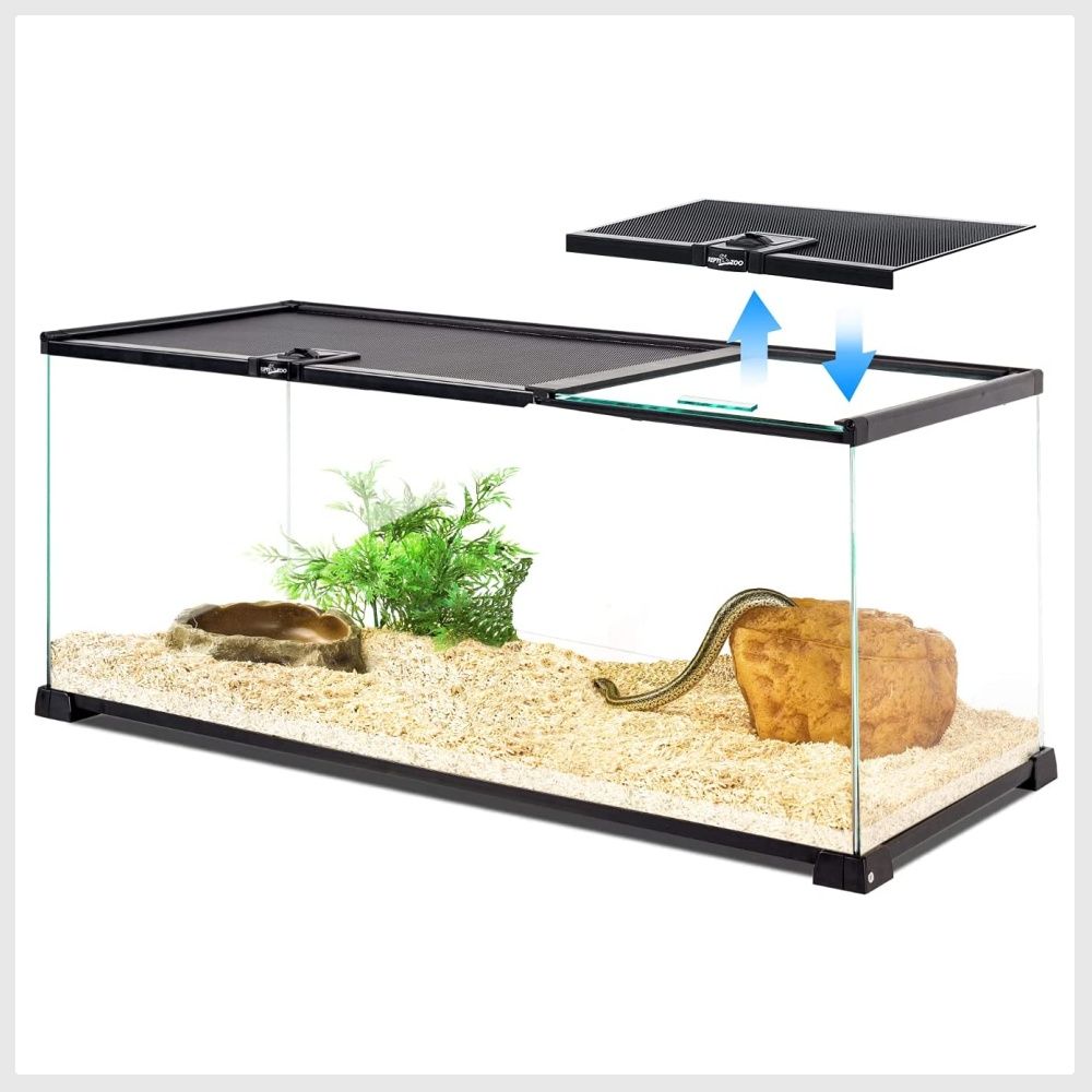 Dual new arrivals reptile enclosure