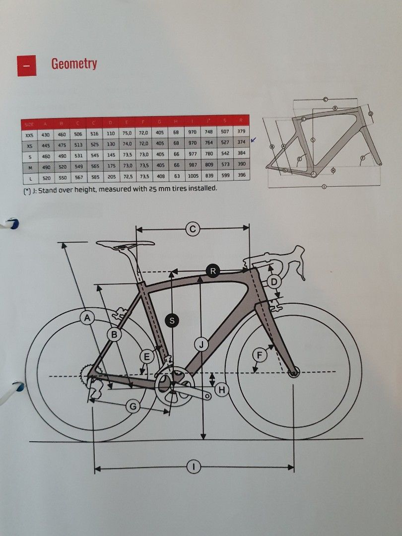 Ridley Noah Sl Geometry Road Bike-Ridley Noah SL (XS) Full Campy