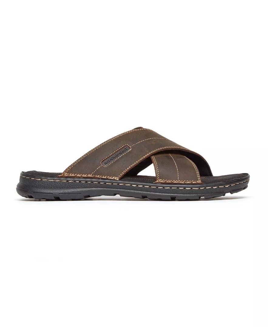 rockport men's darwyn xband slide sandal