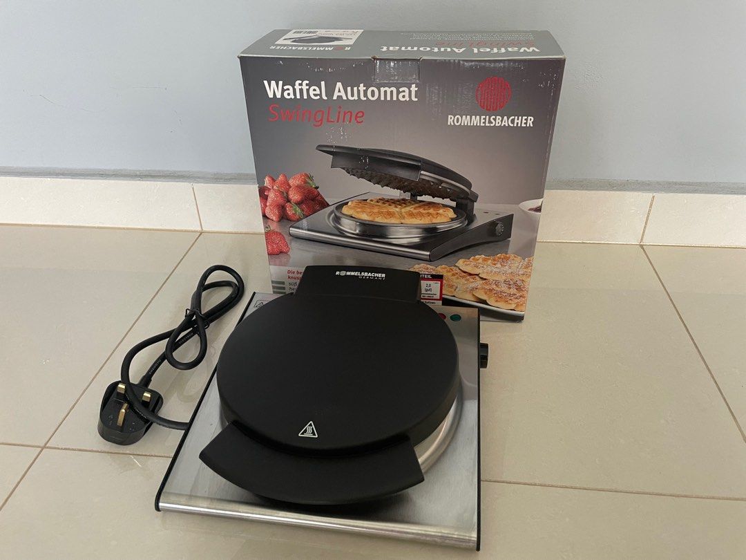 Rommelsbacher WA 1000E Waffle Maker, TV & Home Appliances, Kitchen Appliances, Other Kitchen