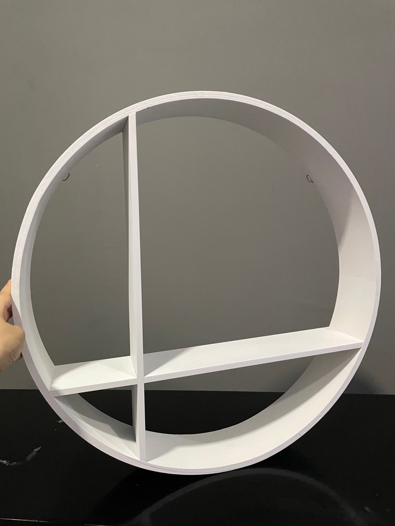 Round Wall Shelf KMART Aussie Original, Furniture & Home Living, Home