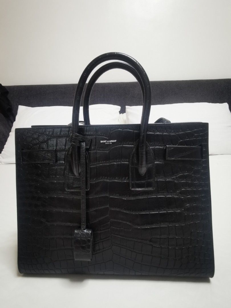 Saint Laurent YSL sac de jour (Category: Luxury Bags & Wallets) located in Manila. Submitted by goods4all (Listing ID 1239169185, Image 1). Description: Comes with dustbag and care cards. Small Size. Price slightly negotiable..