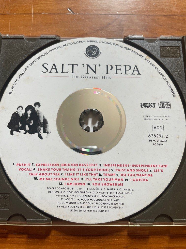 Salt N Pepa Greatest Hits CD, Hobbies & Toys, Music & Media, CDs & DVDs