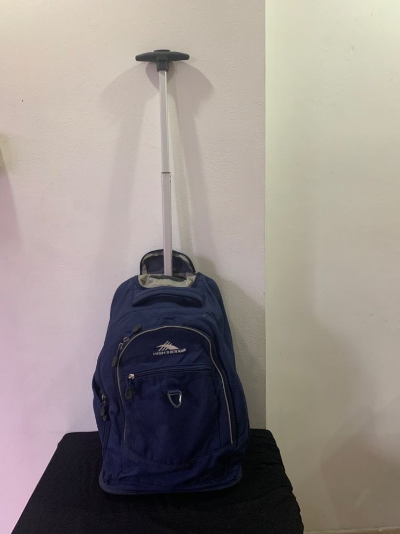 Samsonite high sierra trolley luggage with back pack fr USA