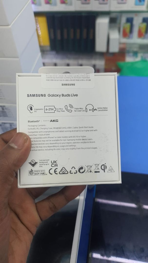 Galaxy buds store live playtime