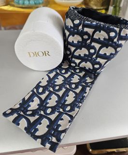 Dior Oblique Diortwin 90 Square Scarf Rose Des Vents and Gray Silk