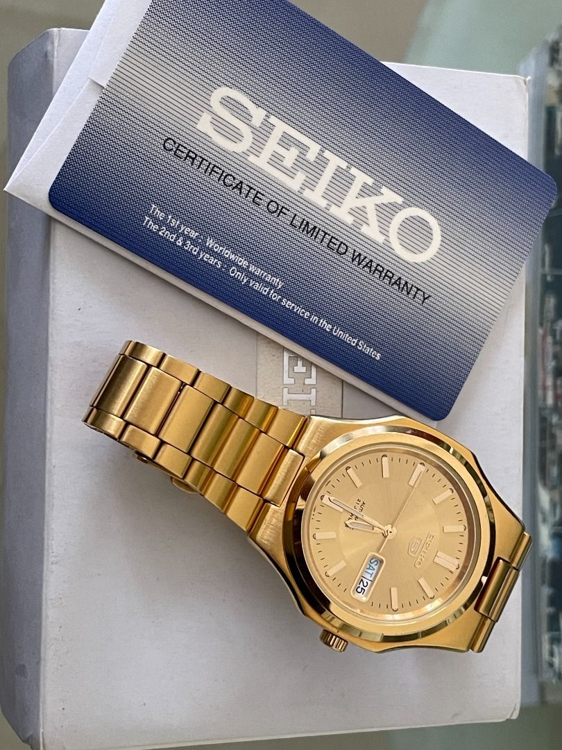 Seiko 5 Seikonaut SNKK52 Men s Fashion Watches Accessories