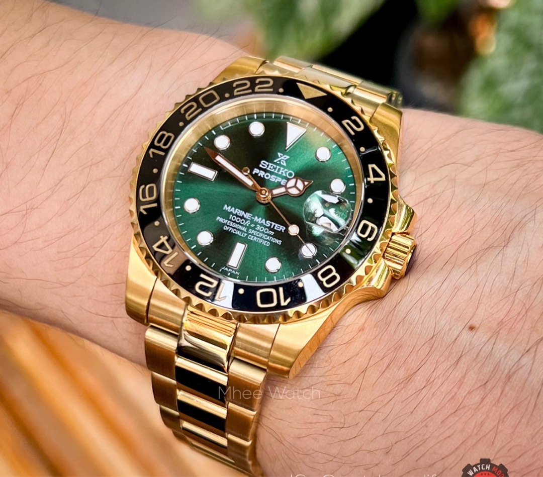 Gmt top gold green