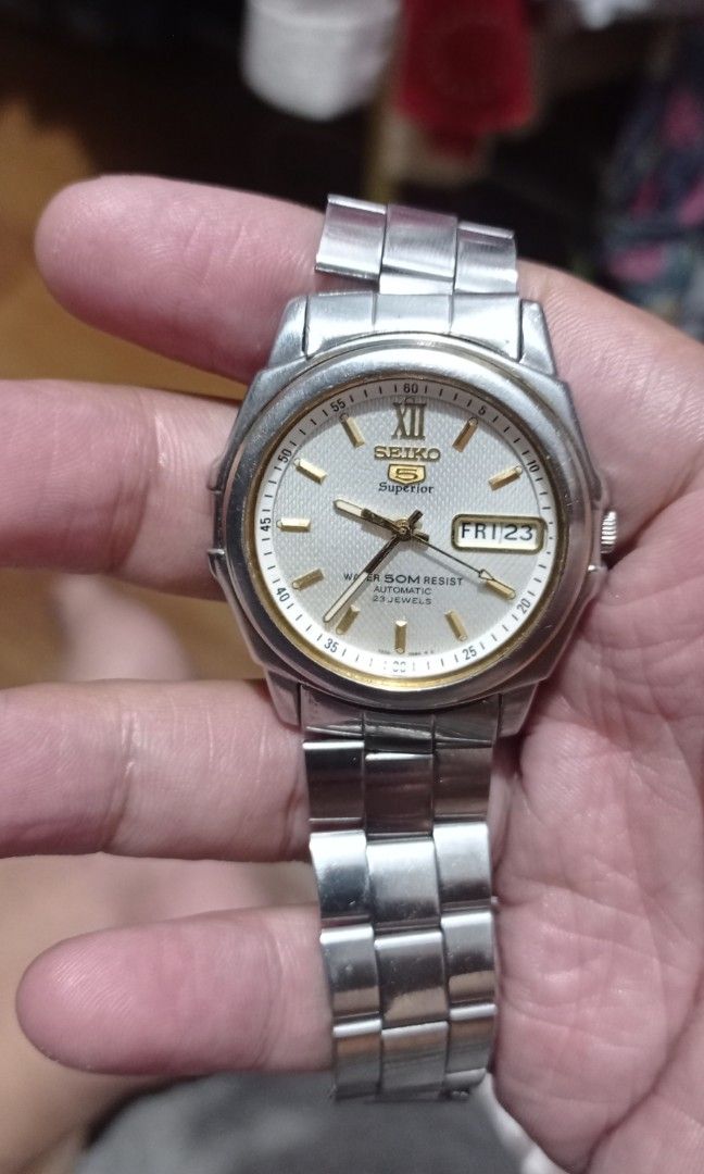 Seiko superior automatic 23 jewels new arrivals