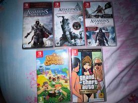 SELLING NINTENDO SWITCH OLED & GAMES
