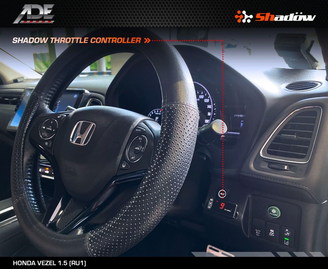 SHADOW THROTTLE CONTROLLER ON HONDA VEZEL 1.5 (RU1), Car Accessories ...