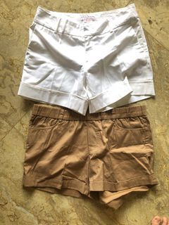 Short white and brown
