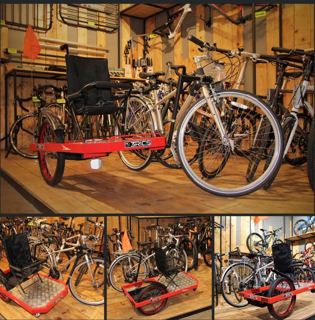 Sidecar 3RICS Bicycle Sidecar Used Preloved Complete Set. Hobbies Toys Toys Games on Carousell