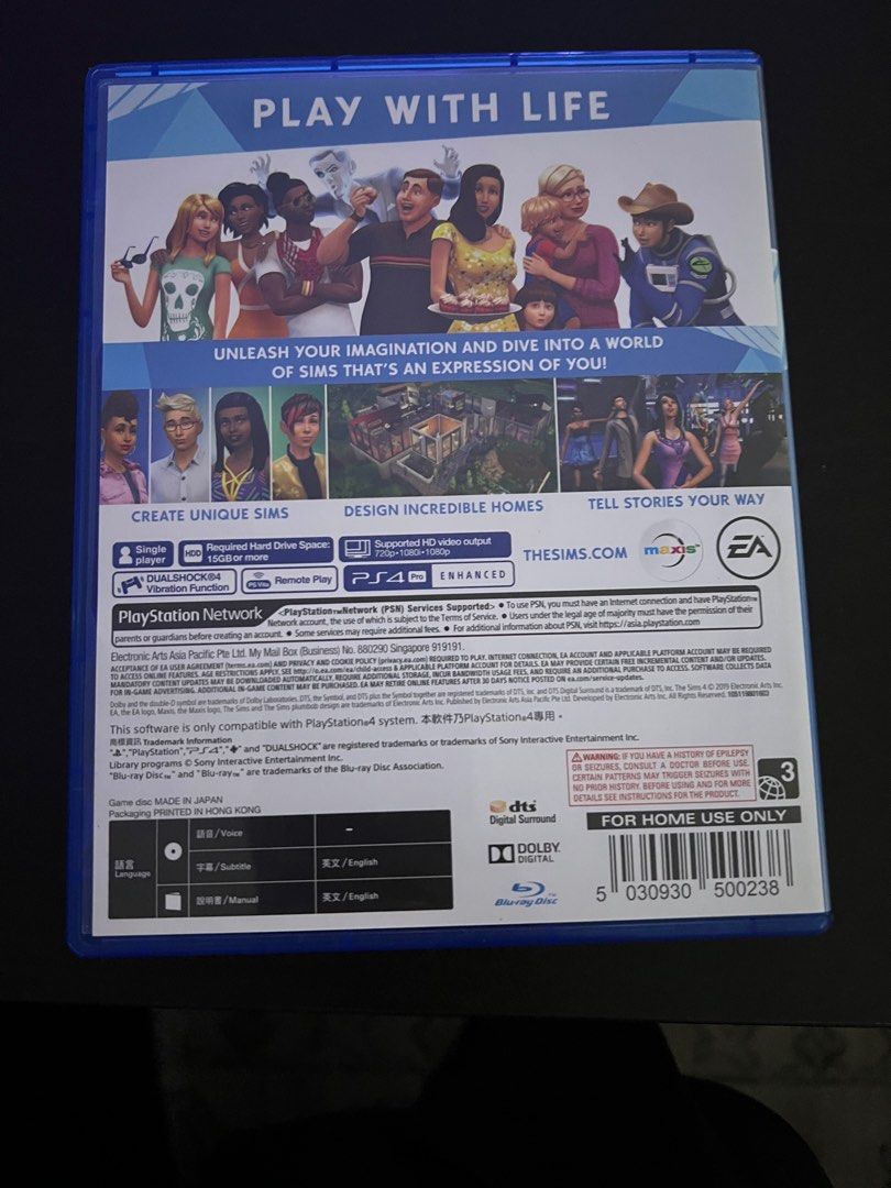 Sims 4 used new arrivals ps4