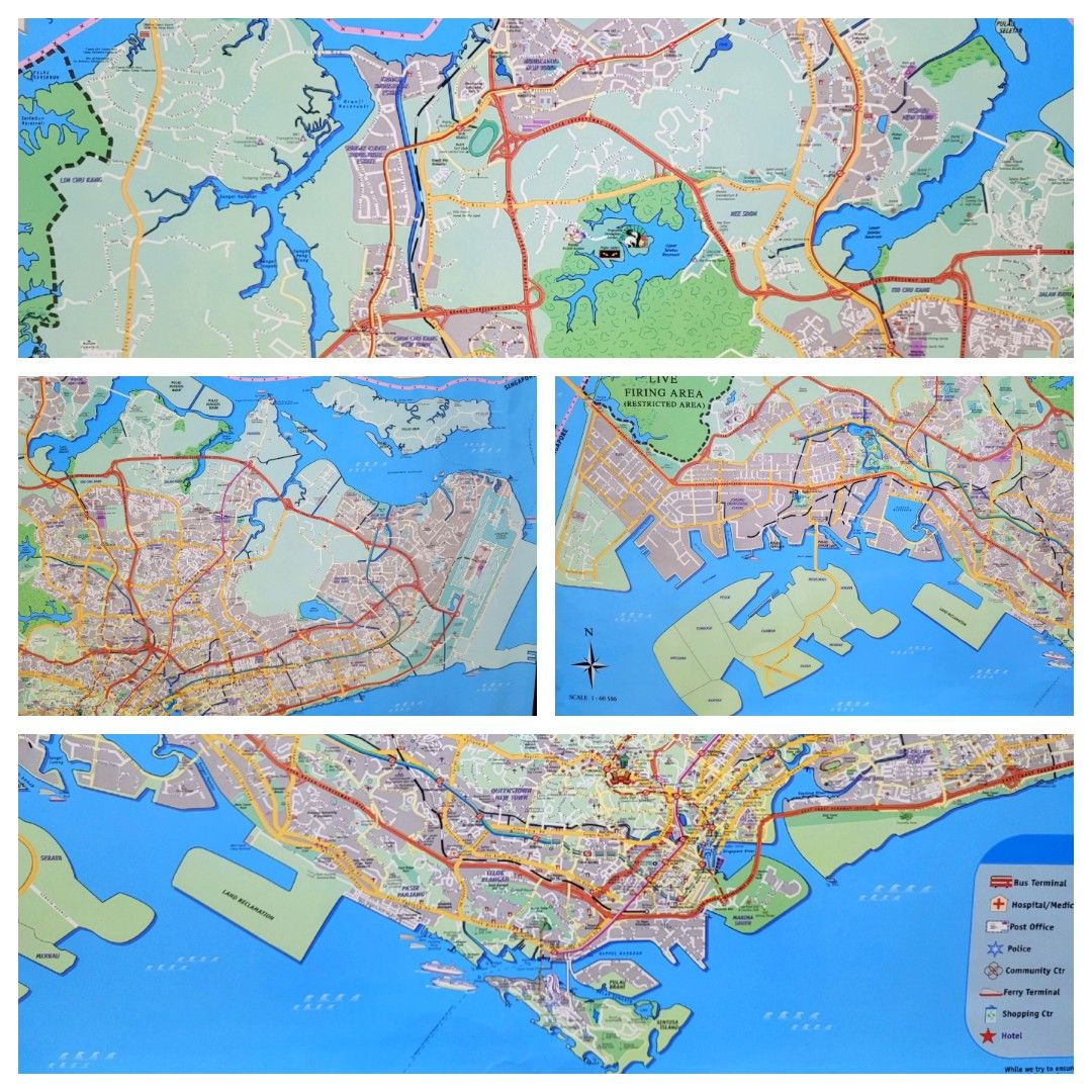 singapore map directory site