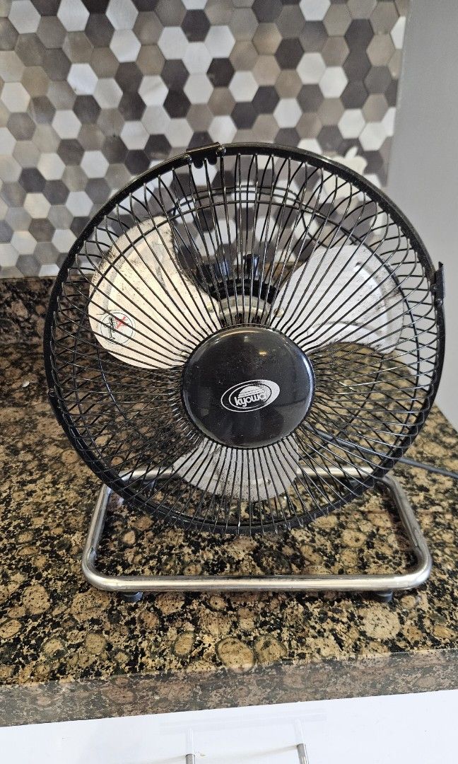 Small Industrial Fan, Furniture & Home Living, Lighting & Fans, Fans on