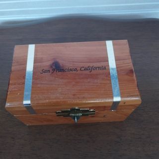 Small wooden box