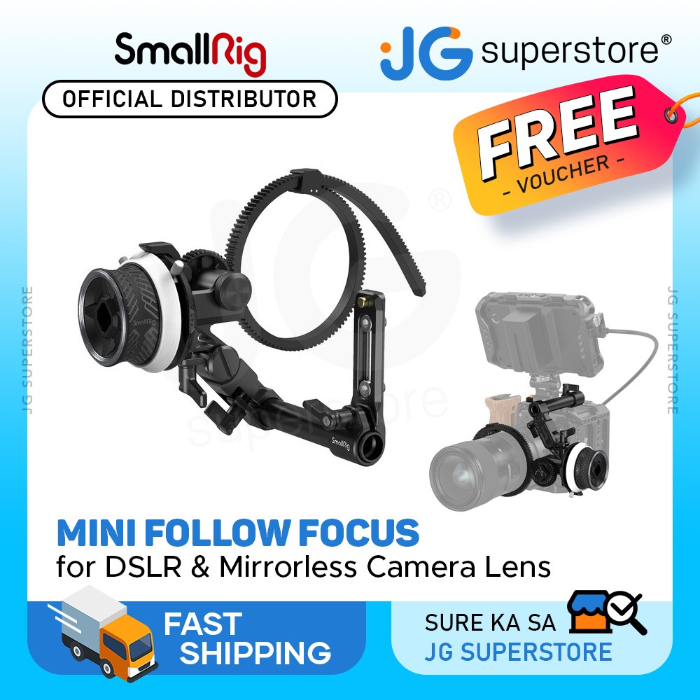 SmallRig Lightweight and Adjustable Mini Follow Focus 3010B | JG ...