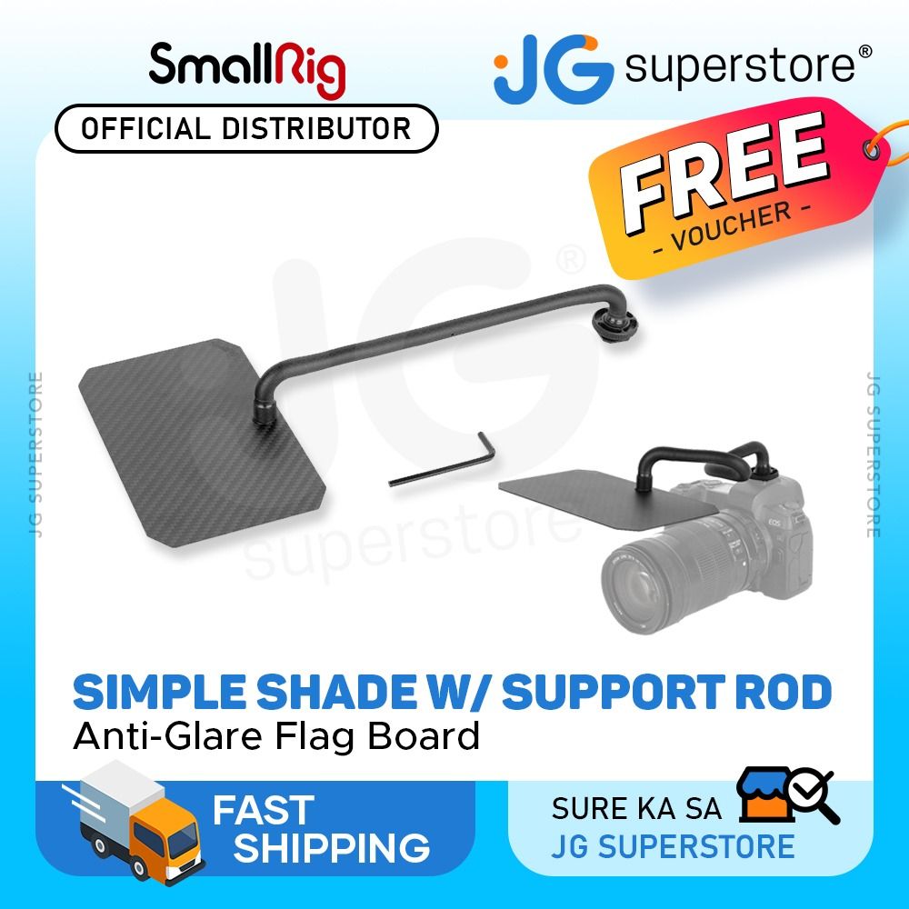 SmallRig Simple Shade Anti Glare Flag Board with Multi-Angle Flexible ...