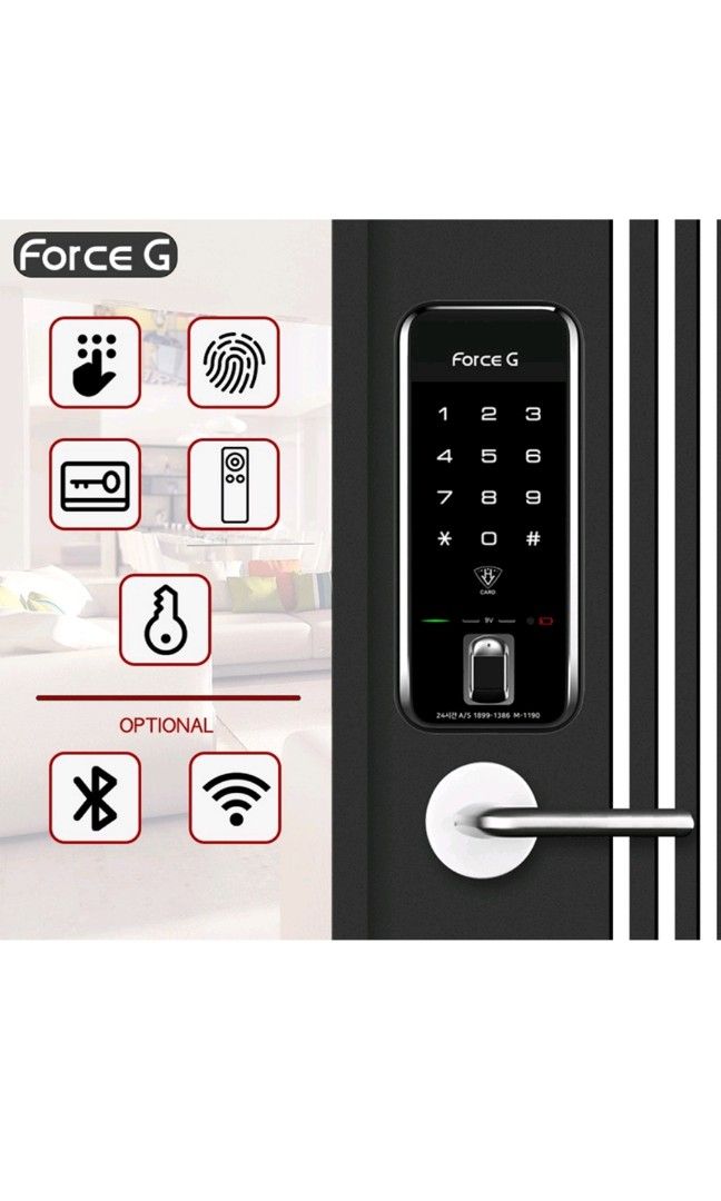 Smart Digital Lock for Main Door Deadbolt Digital Lock, Furniture