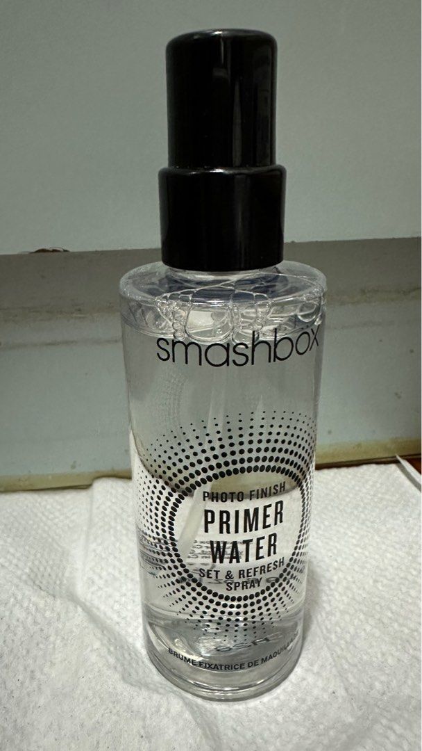 Smashbox primer water spray 噴霧, 美容＆個人護理, 健康及美容 皮膚護理, 化妝品 Carousell