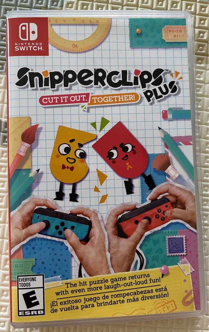 SnipperclipsNintendo Switch game, Video Gaming, Video Games, Nintendo
