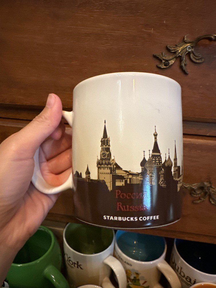 Starbucks Coffee Mug Russia, Furniture & Home Living, Kitchenware & Tableware, Coffee & Tea