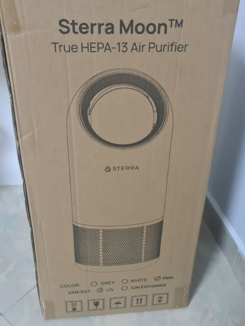 Sterra Moon True HEPA13 Air Purifier (UV), TV & Home Appliances, Air