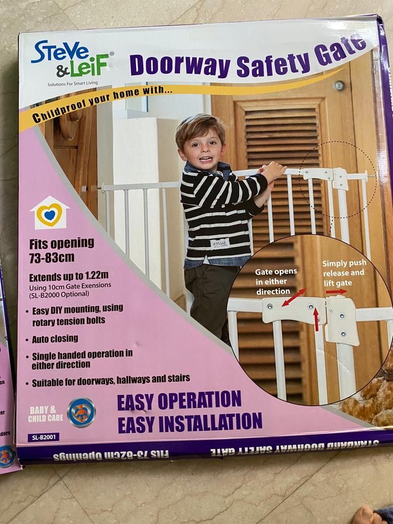 Doorway Safety Gate - Steve & Leif