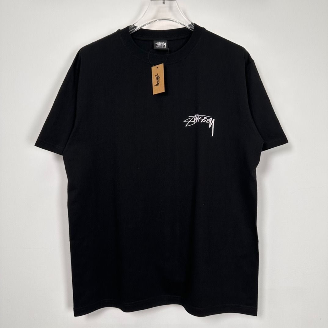 STUSSY X OUR LEGACY SS23 DOT PIGMENT DYED TEE, 男裝, 上身及套裝, T