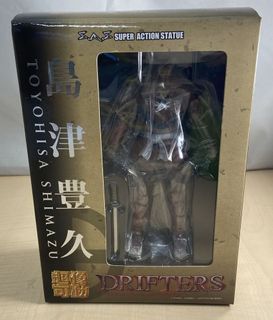 In Stock Original Super Action Statue TV Anime Drifters Toyohisa Shimazu  Action Figure Model Action Anime Toys