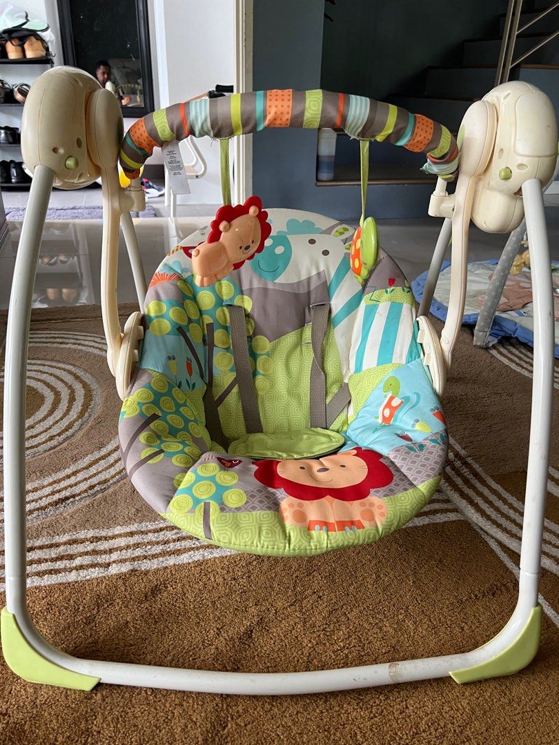Bright starts rocker best sale swing