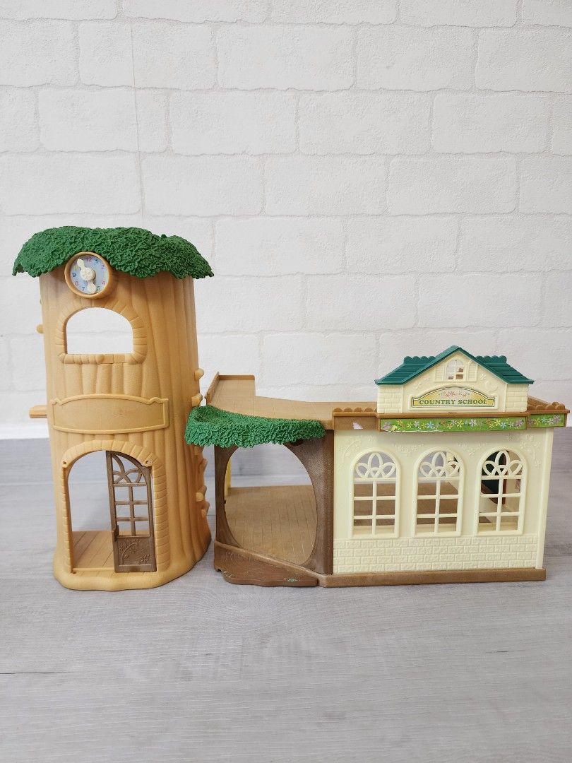 Sylvanian Families Country School Doll House Hobbies Toys Toys