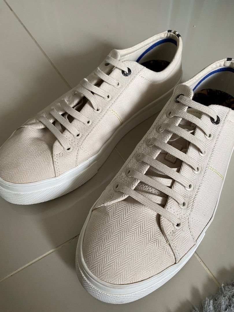 Ted baker shop silver sneakers