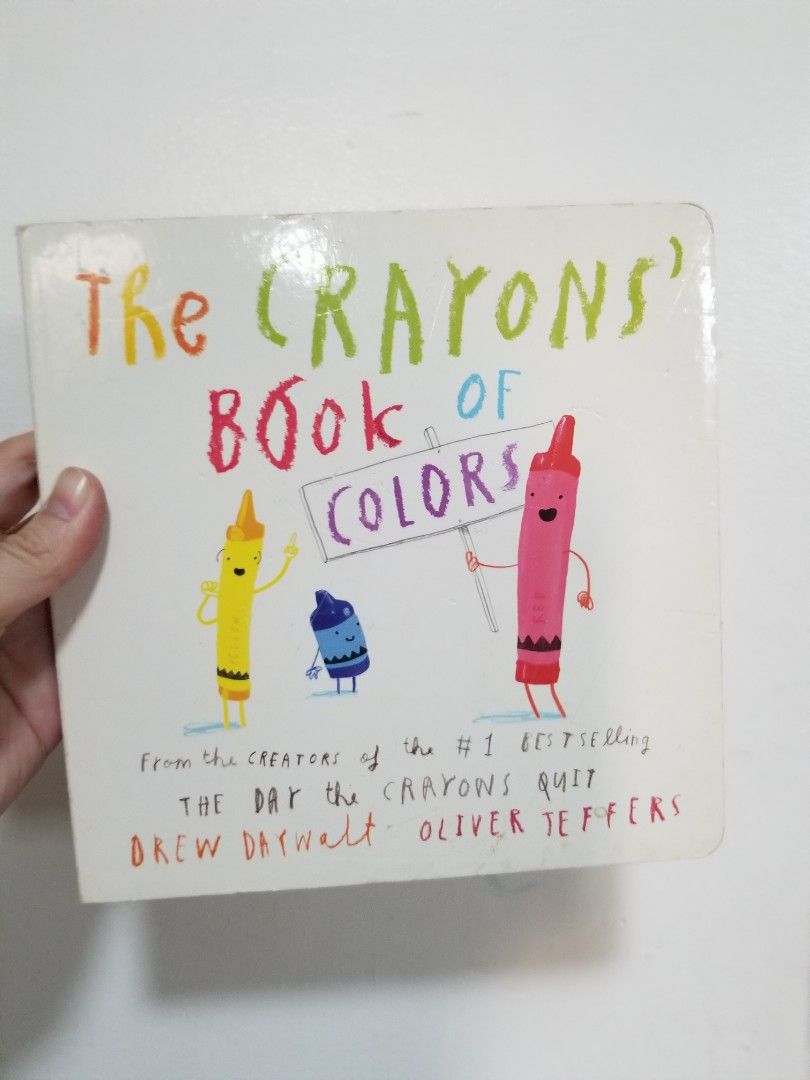 The Crayons Book of Colors Boardbook by Drew Daywalt, Hobbies & Toys
