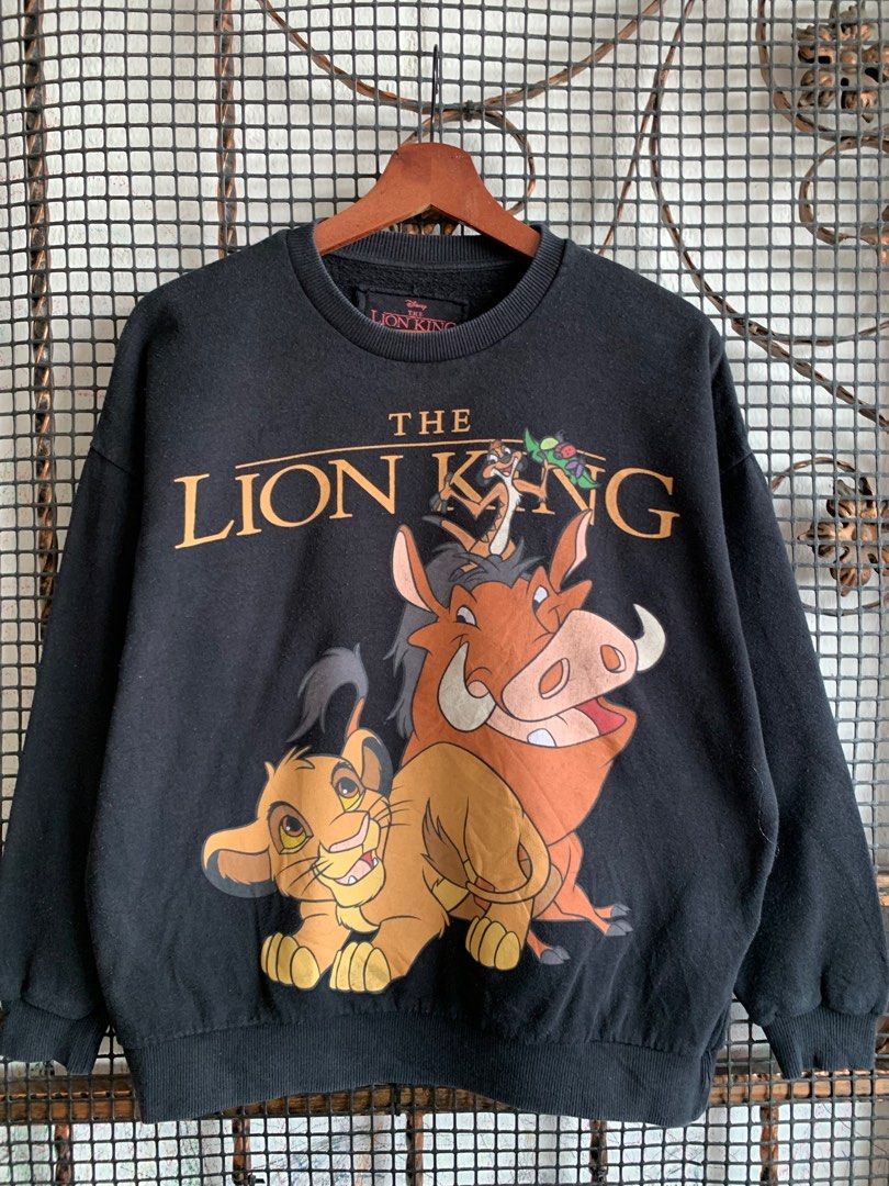 THE LION KING BY PULL BEAR SWEATSHIRT Men s Fashion Tops