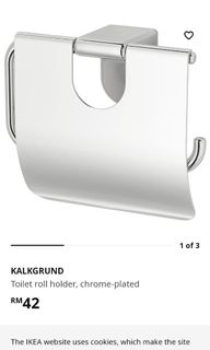 SKOGSVIKEN toilet roll holder, black - IKEA CA
