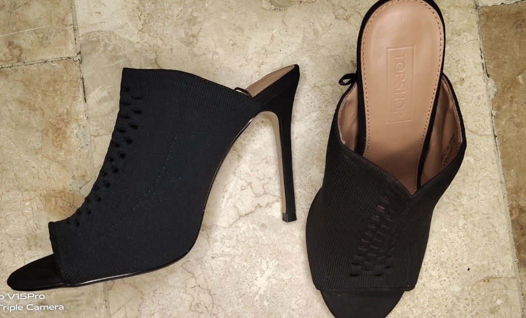 Topshop heels. S-8. 4". (Category: Heels) located in San Juan City. Submitted by manlove.co (Listing ID 1239246183, Image 2). Description: rfs: moving abroad. last price posted.