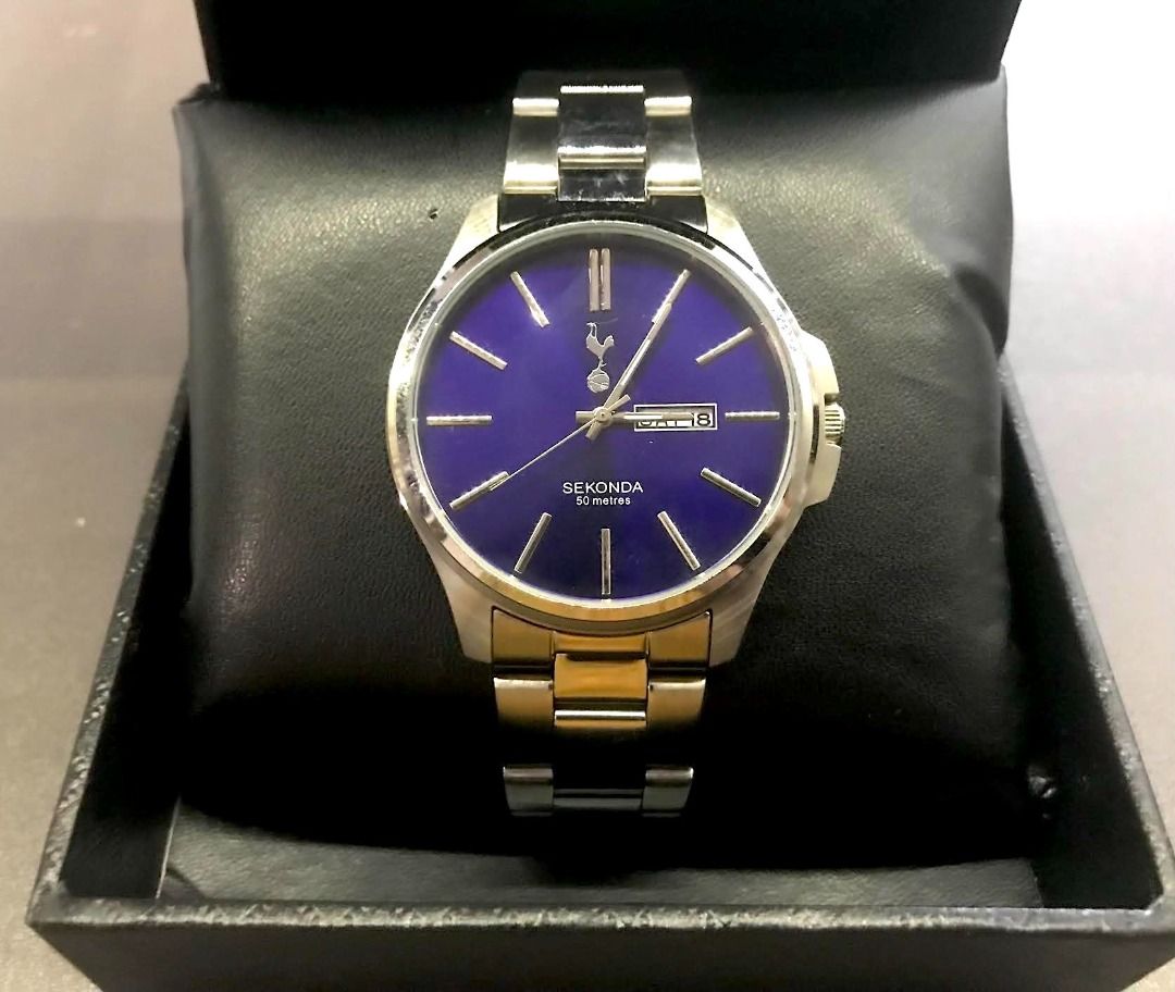 Tottenham Hotspur Spurs Mens Blue Dial Bracelet Watch Men s Fashion Watches Accessories Watches on Carousell