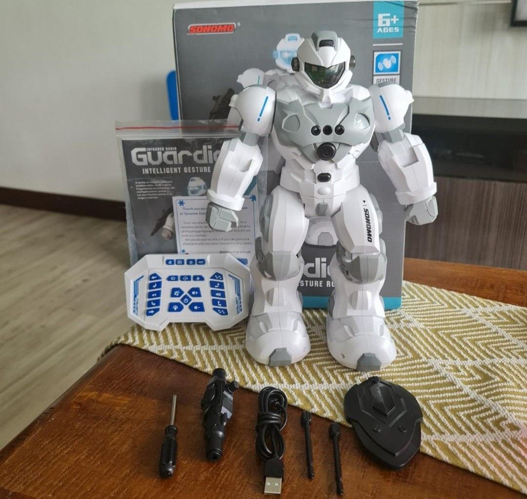 Sonomo Toys for 6-9 Year Old Boys, RC Robot Gifts for Kids Intelligent Programmable Robot with 2.4ghz Sensing Gesture Control