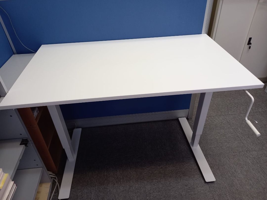 TROTTEN Bureau, blanc, 140x80 cm - IKEA