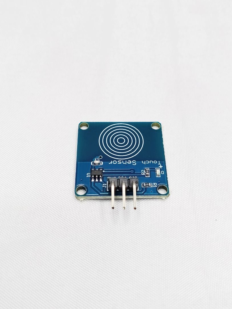 TTP223B 2-5.5V 3-PIN CAPACITIVE TOUCH SWITCH MODULE, MOMENTARY DIGITAL ...